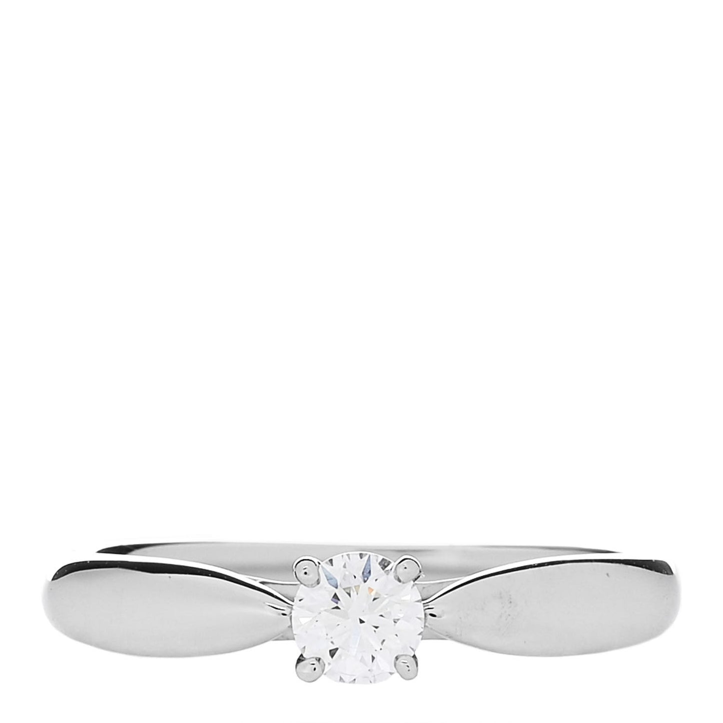 Platinum Diamond .19ct Harmony Solitaire Engagement Ring 49 5