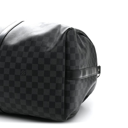 Louis Vuitton Damier Graphite Keepall Bandouliere 55 9 of 9