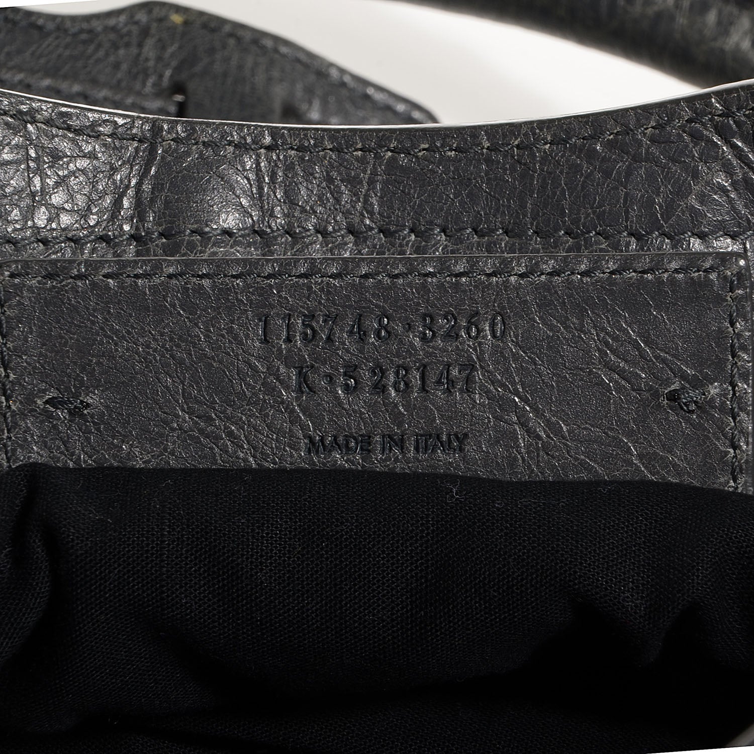 Balenciaga Agneau City Gris Tarmac 9 of 12