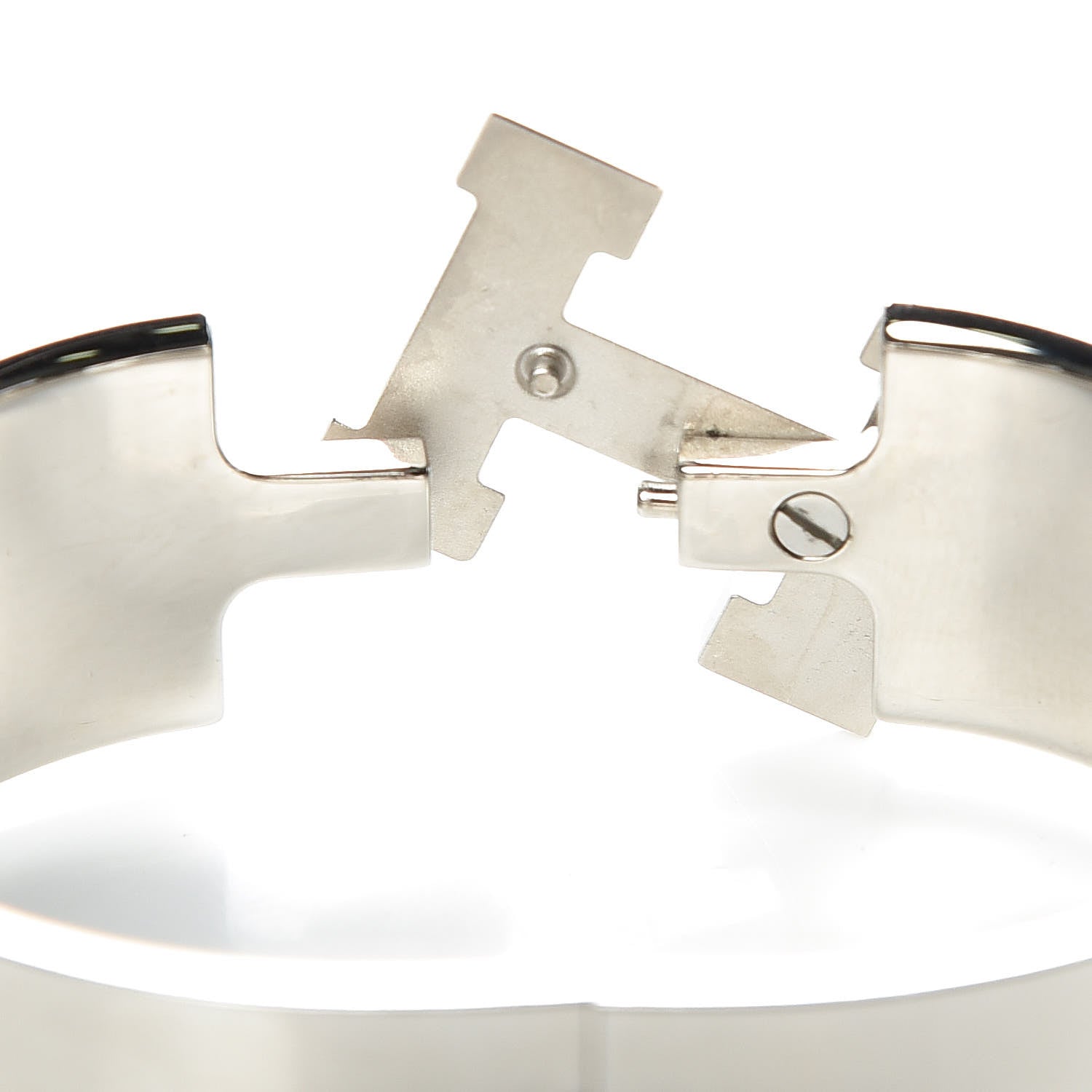 Hermes Enamel Wide Clic Clac H Bracelet PM Jaune D’Or 4 of 5