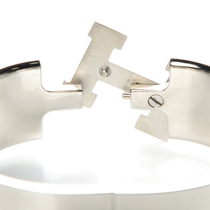 Hermes Enamel Wide Clic Clac H Bracelet PM Jaune D’Or 4 of 5