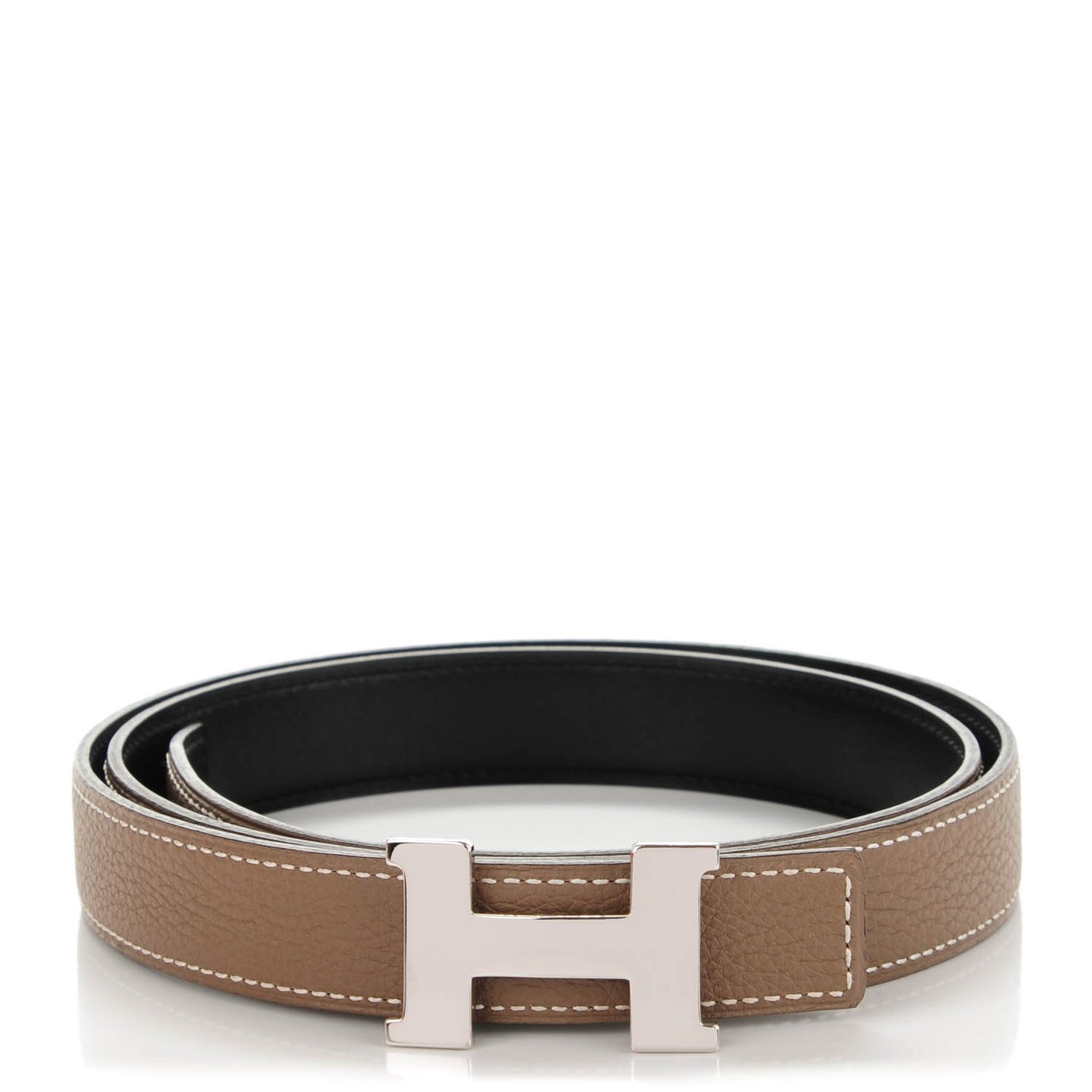 Box Togo 24mm Constance H Belt 90 Black Etoupe