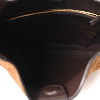 Gucci Suede Micro GG Medium B Shoulder Bag Pepper Brown 5 of 9