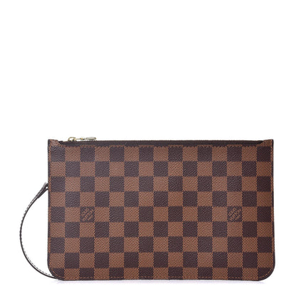 Louis Vuitton Damier Ebene Neverfull MM GM Pochette 1 of 10