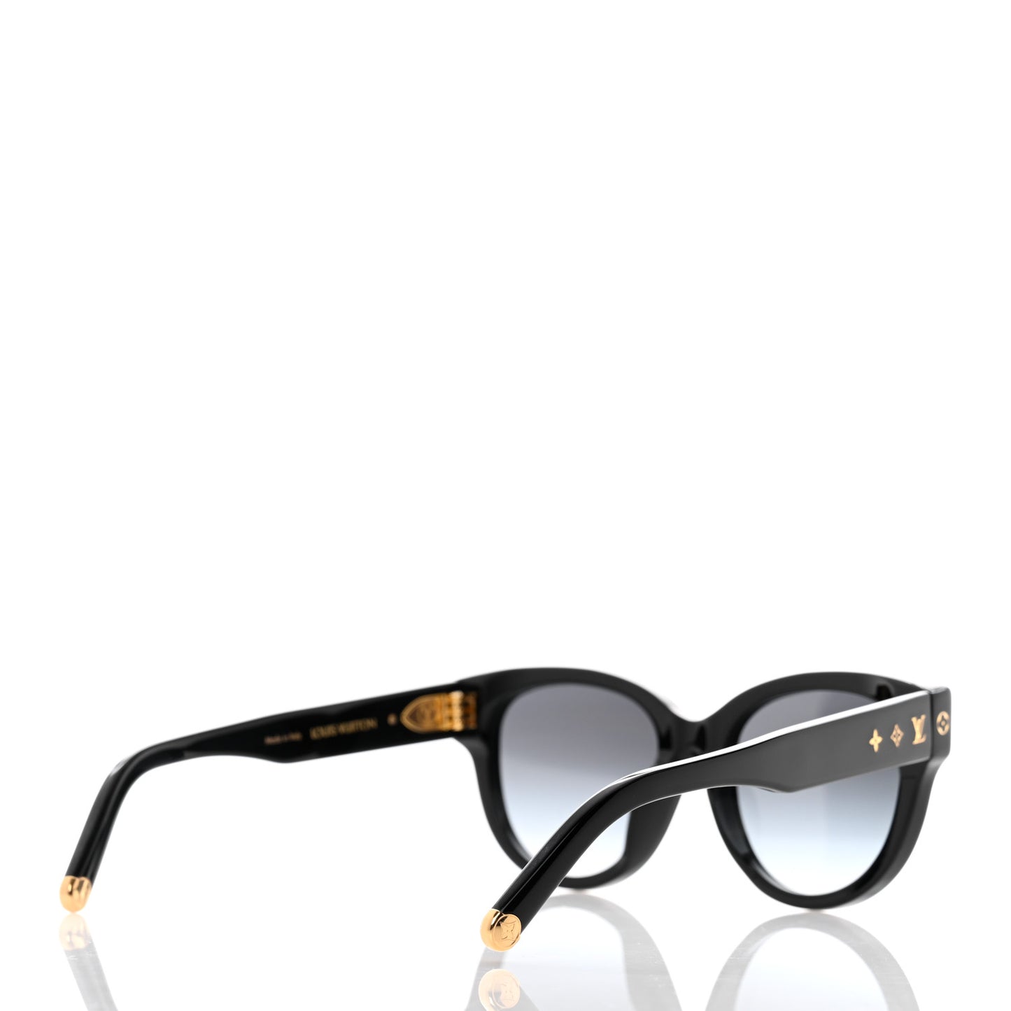 Acetate My Monogram Square Sunglasses Z1526E Black