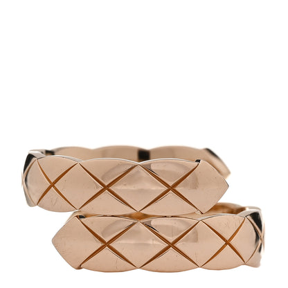 Chanel 18K Beige Gold Diamond Coco Crush Toi Et Moi Ring 57 8 3 of 5