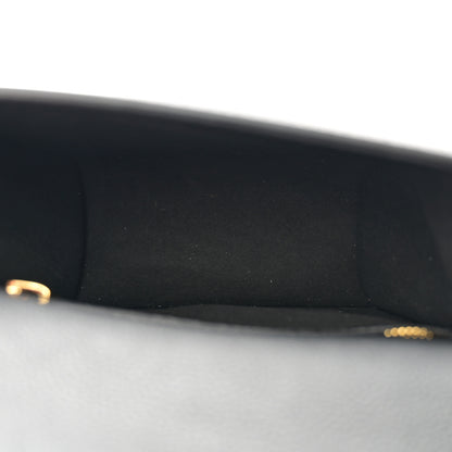 Tom Ford Grained Calfskin Mini T Clasp Tara Crossbody Bag Graphite 5 of 10