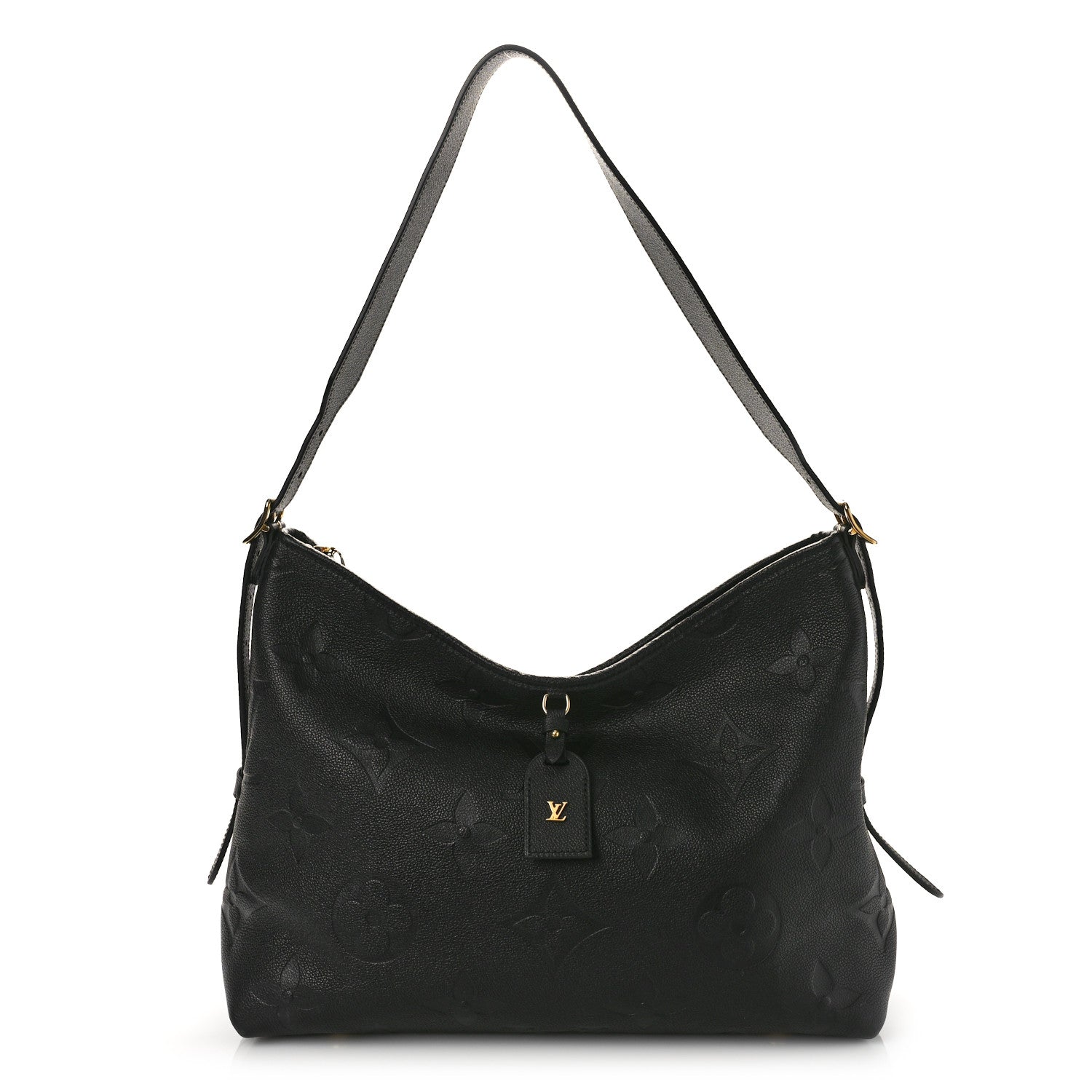 Louis Vuitton Empreinte Monogram Giant CarryAll MM Black 3 of 10