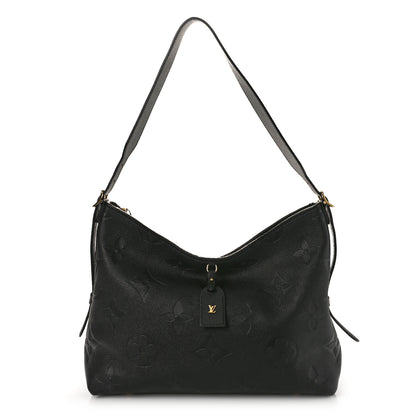 Louis Vuitton Empreinte Monogram Giant CarryAll MM Black 3 of 10