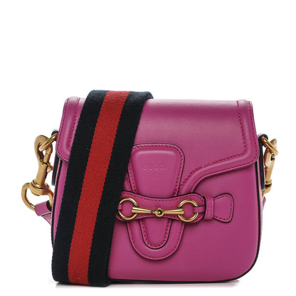 Gucci Ruinart Calfskin Small Lady Web Shoulder Bag New Rosette 1 of 6