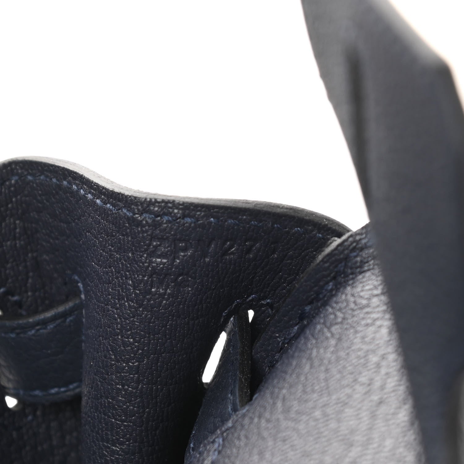 Hermes Togo Birkin 25 Bleu Nuit 7 of 11