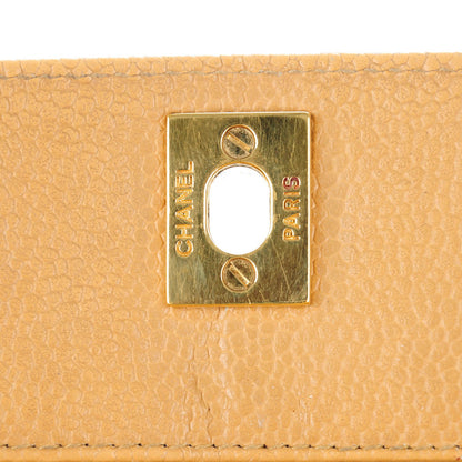 Chanel Caviar Shoulder Bag Beige 8 of 11