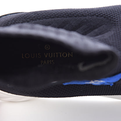 Louis Vuitton Stretch Fabric LV Black Heart Sock Sneaker 38 Black 6 of 11