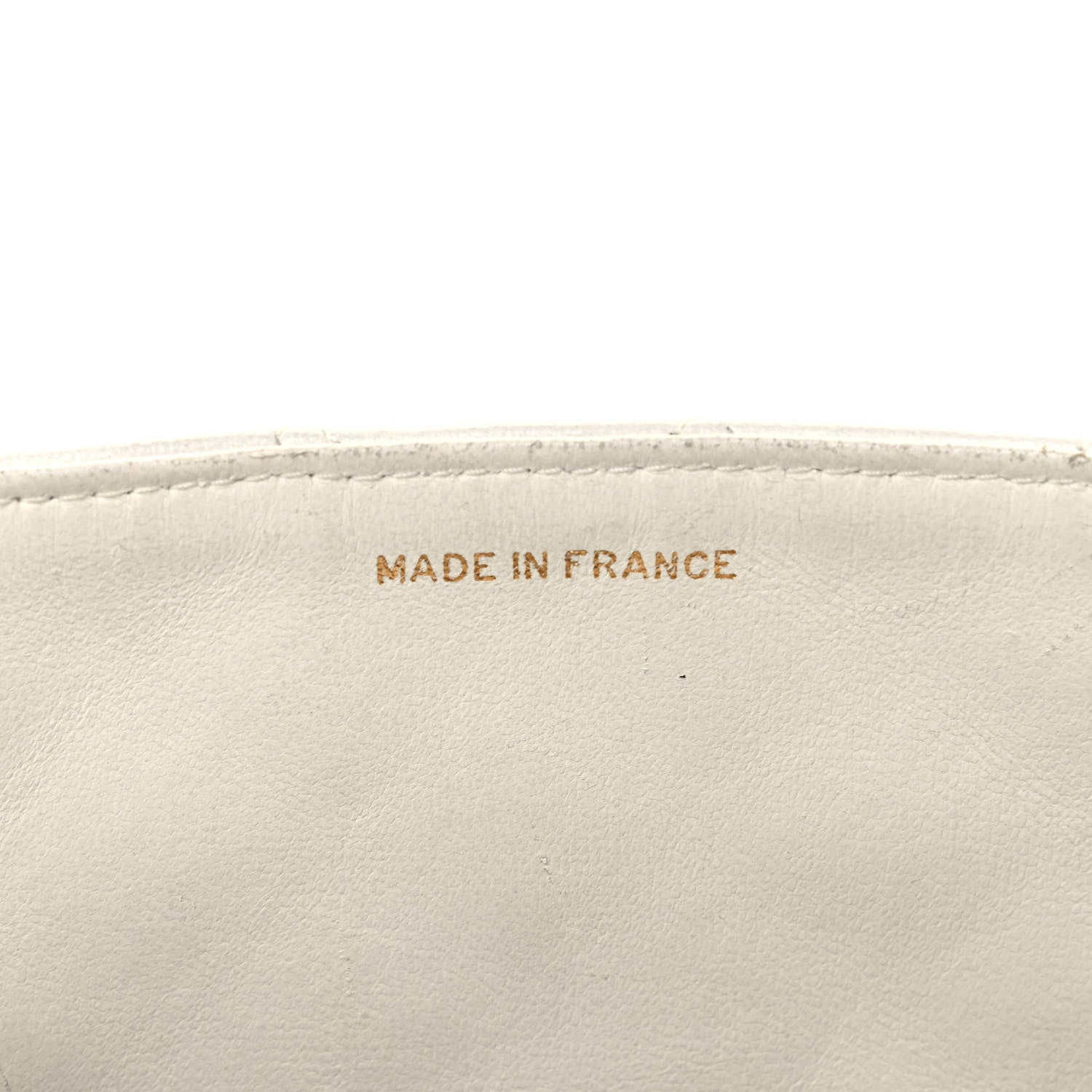 Chanel Lambskin Quilted Small Single Flap White 6 of 9