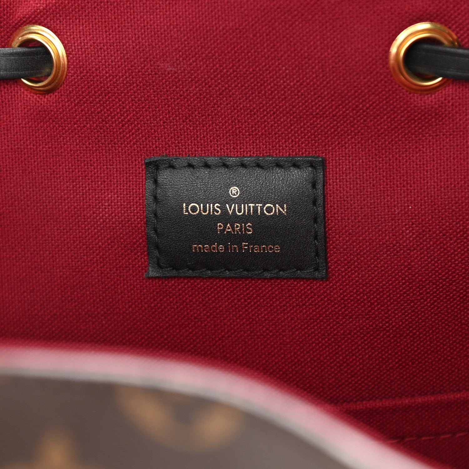 Louis Vuitton Monogram Montsouris PM Black 5 of 13