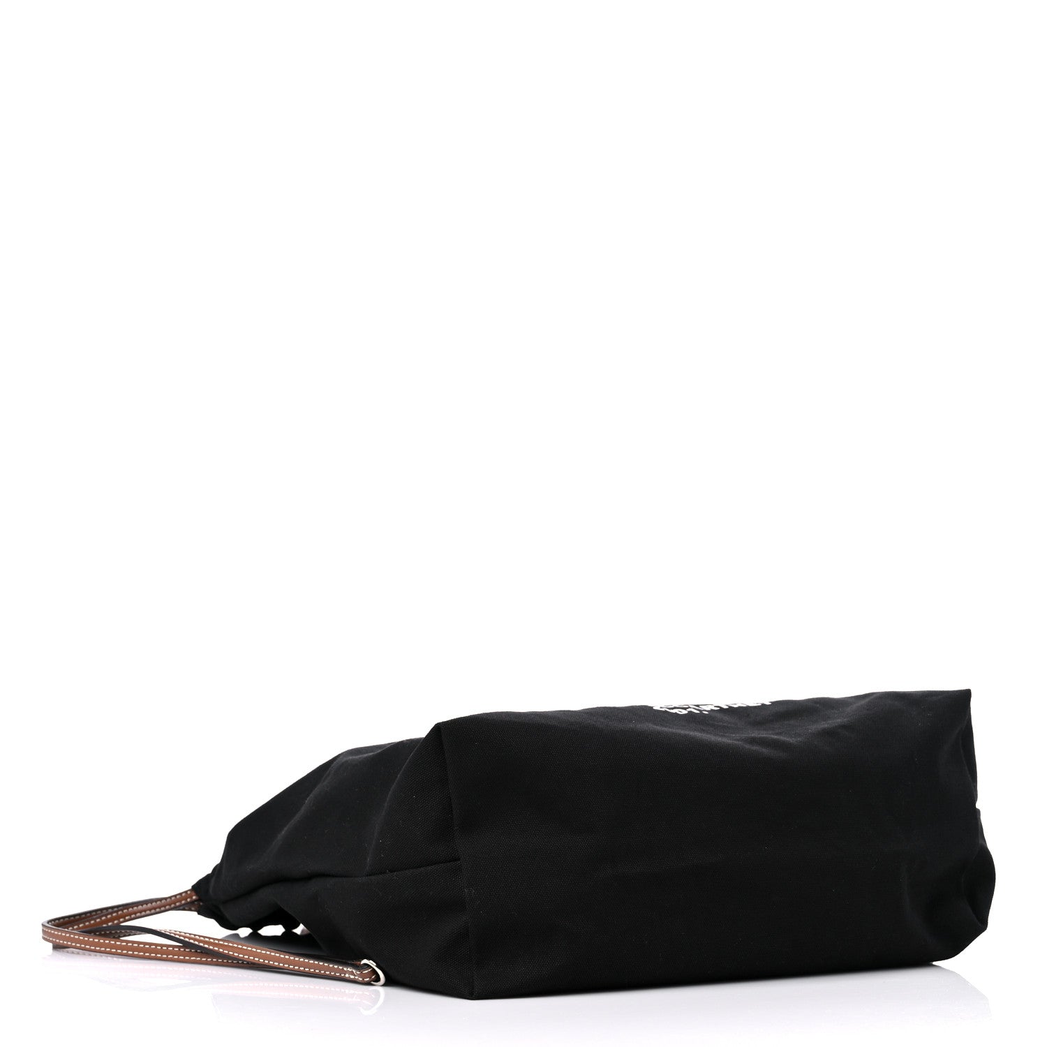 Stella McCartney Canvas Printed Drawstring Tote Bag Black 4 of 8