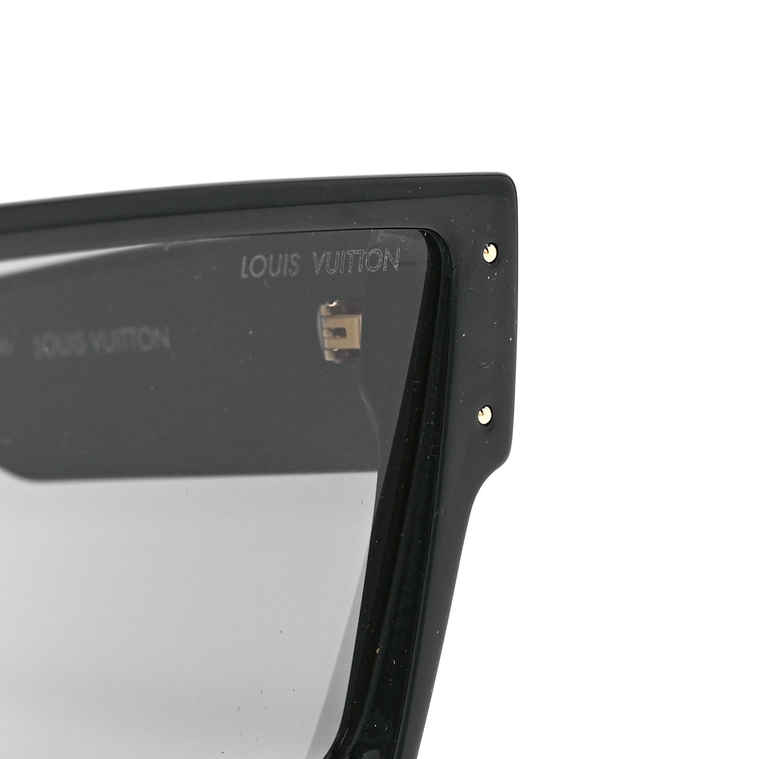 Louis Vuitton Acetate Swarovski Crystal Cyclone Sunglasses Z1578W Black 8 of 9