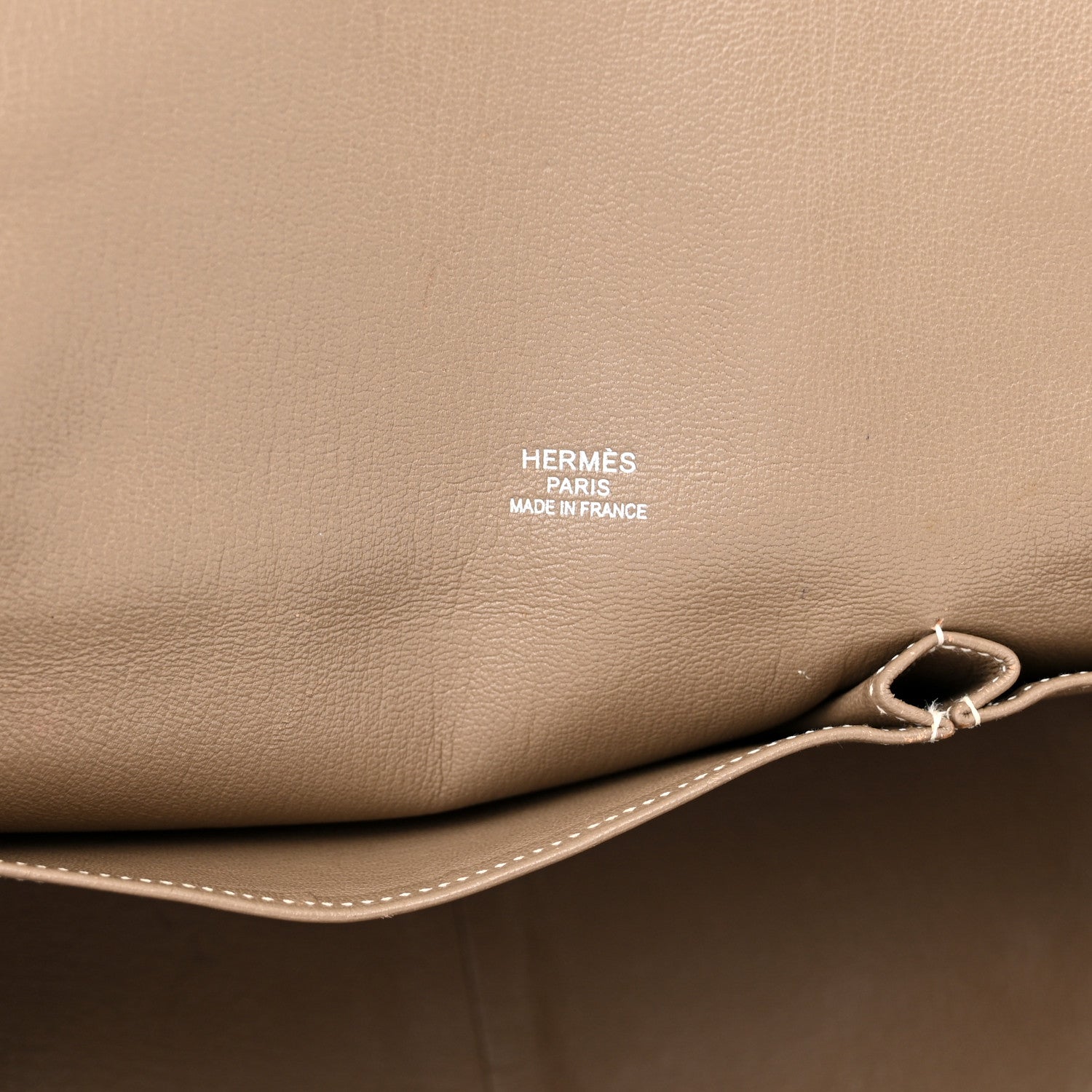 Hermes Taurillon Clemence Jypsiere 37 Etoupe 6 of 21