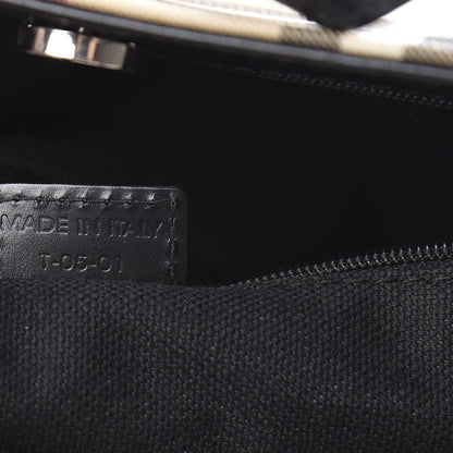Burberry House Check Medium Tote Black 7 of 14