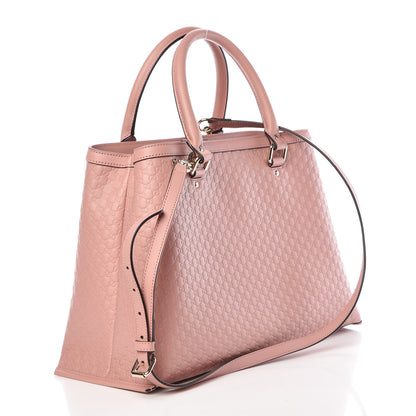 Gucci Soft Microguccissima Medium Tote Soft Pink 4 of 10