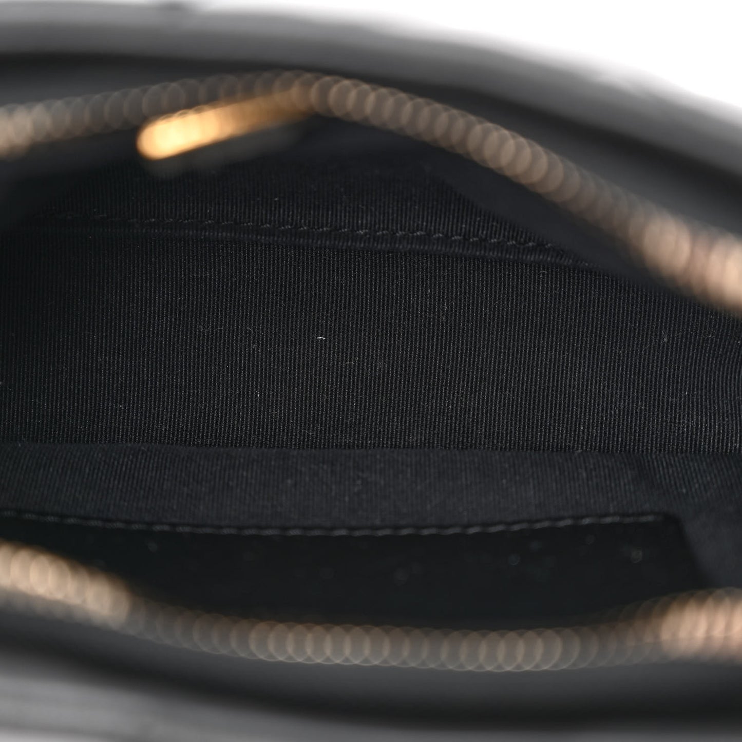 Lambskin Quilted CC Links Hobo Black
