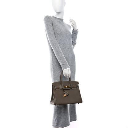 Hermes Epsom Birkin 30 Etoupe 2 of 8