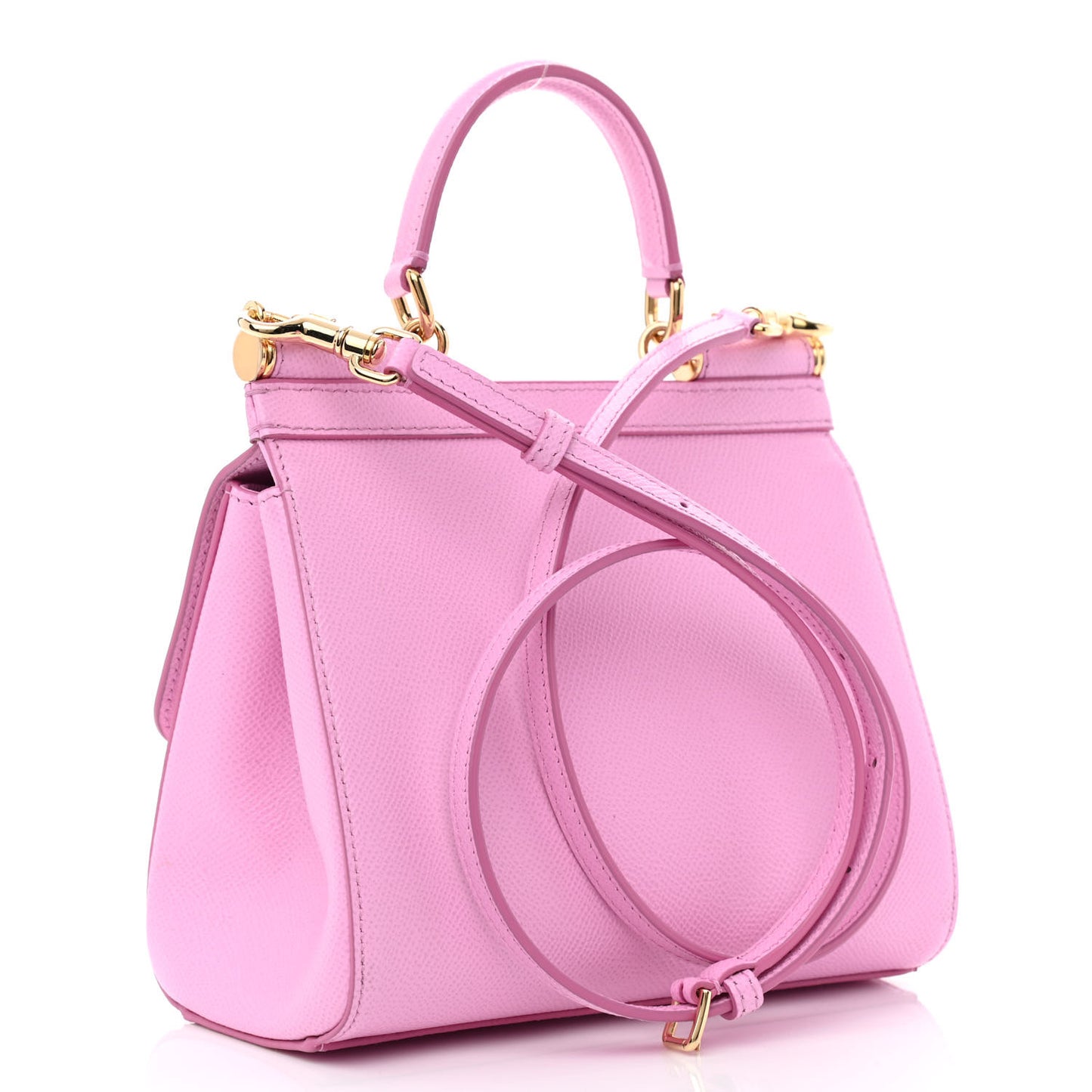 Dauphine Small Miss Sicily Satchel Pink