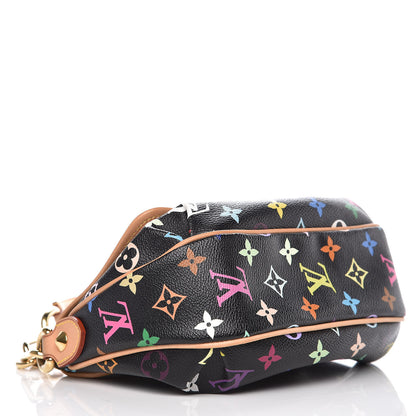 Louis Vuitton Monogram Multicolor Patti Black 4 of 13