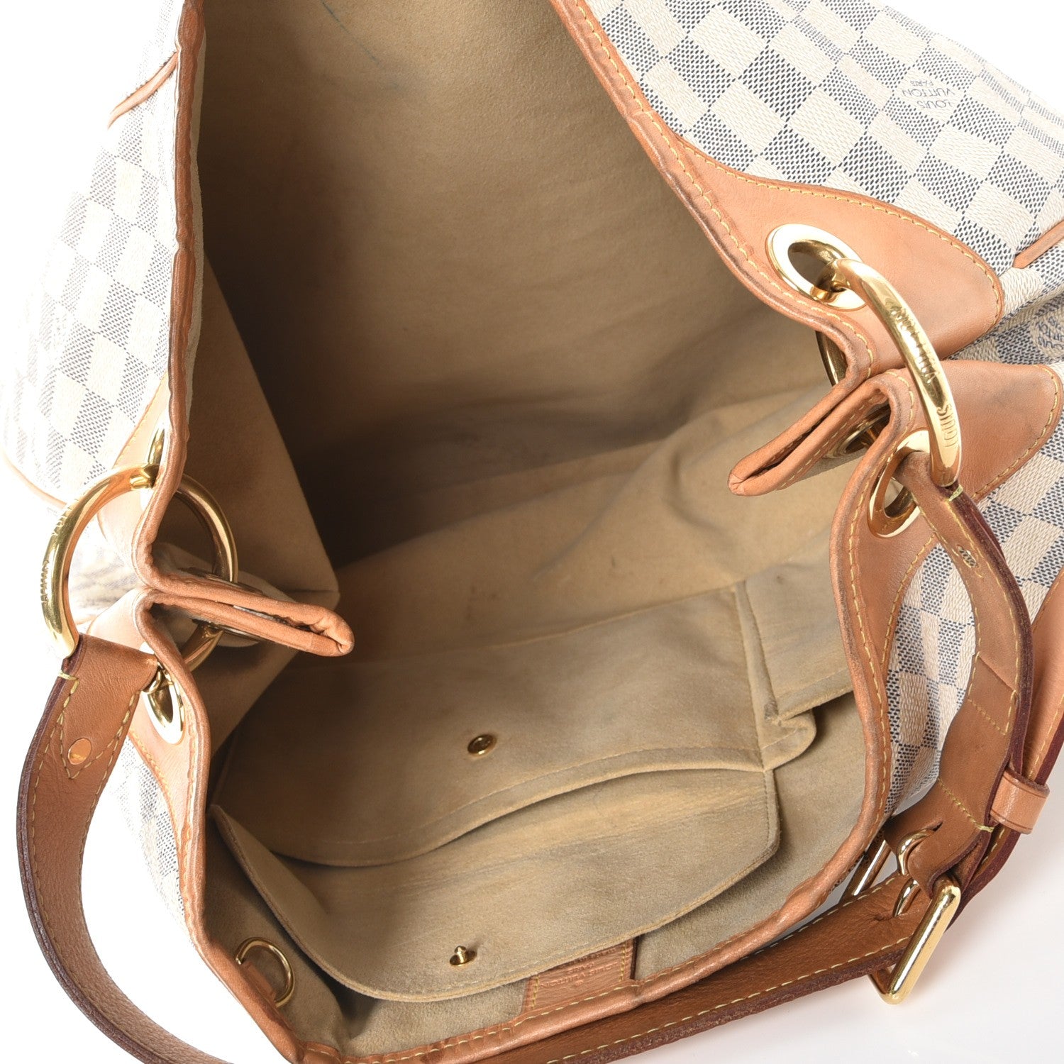 Louis Vuitton Damier Azur Galliera GM 5 of 19