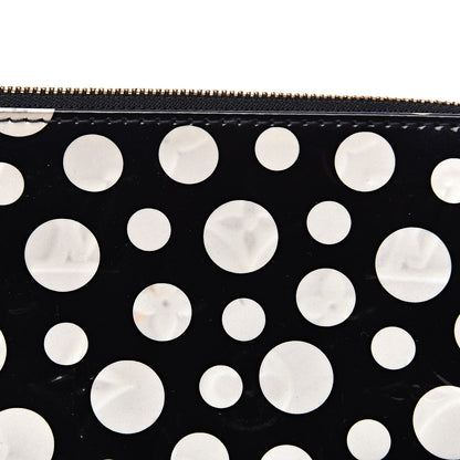 Louis Vuitton Vernis Kusama Infinity Dots Pochette Accessories Black 12 of 13