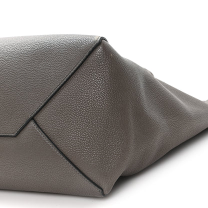 Celine Soft Grained Calfskin Small Belt Cabas Phantom Taupe 9 of 12