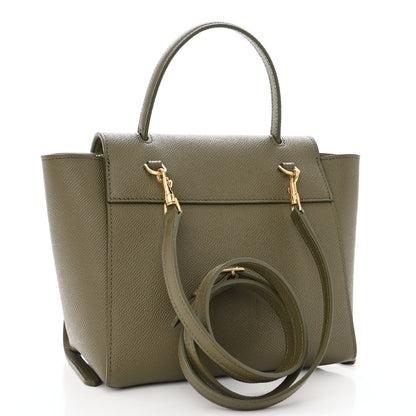 Celine Grained Calfskin Nano Belt Bag Army Green 3 of 10