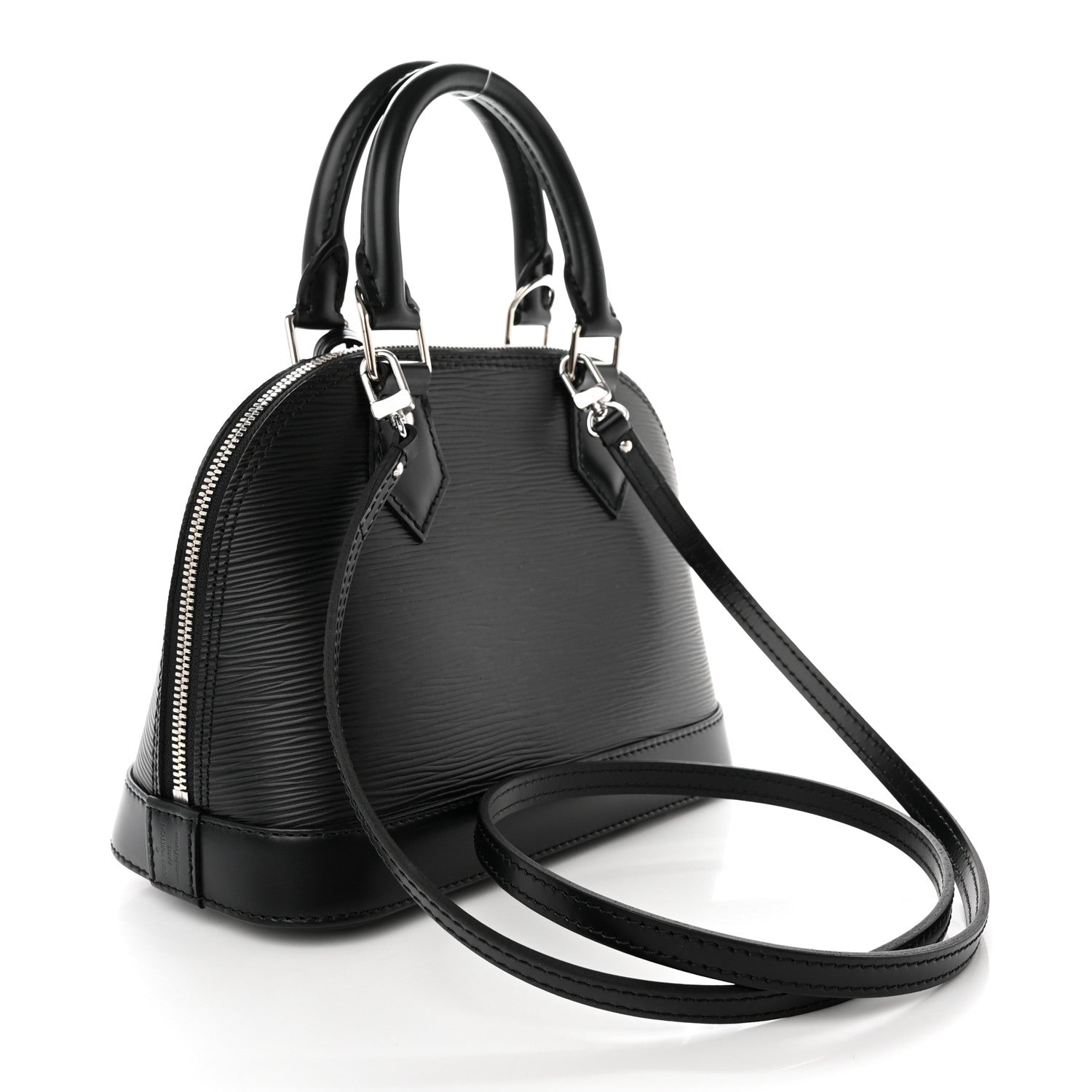 Louis Vuitton Epi Alma BB Black 2 of 9