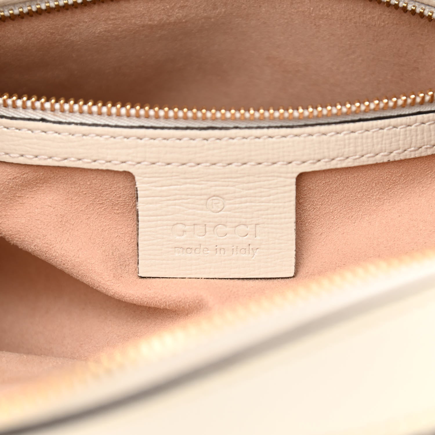 Gucci GG Supreme Monogram Small Horsebit 1955 Shoulder Bag Beige Mystic White 6 of 12