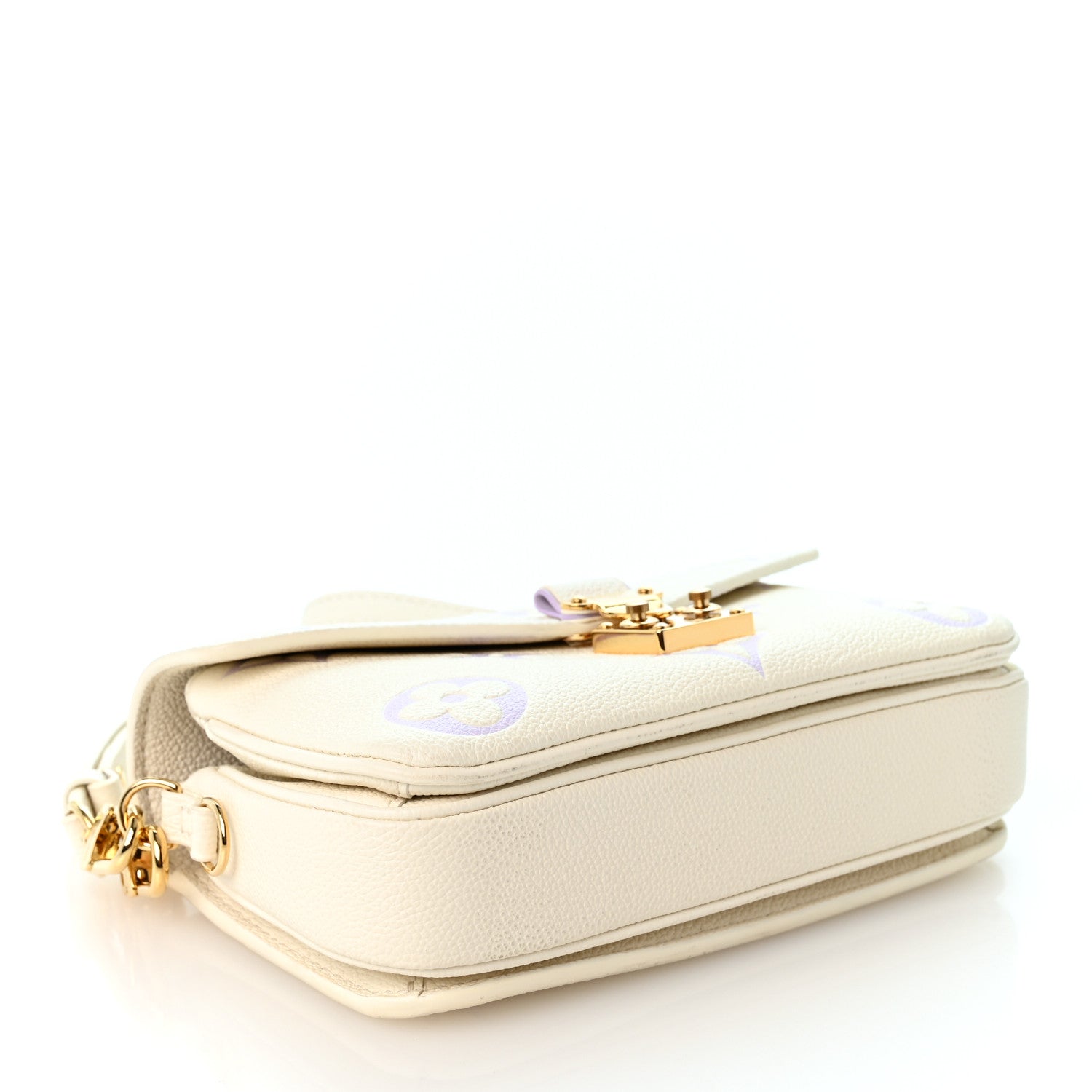 Louis Vuitton Empreinte Monogram Giant Pochette Metis East West Latte Bubble Tea 4 of 9