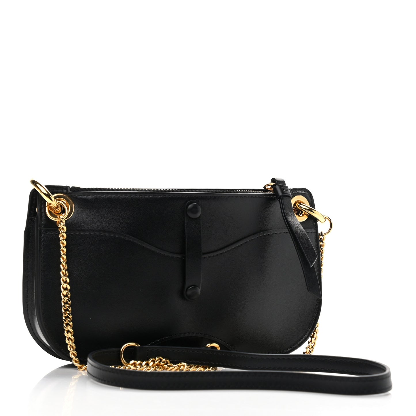 Calfskin Tess Mini Crossbody Bag Black