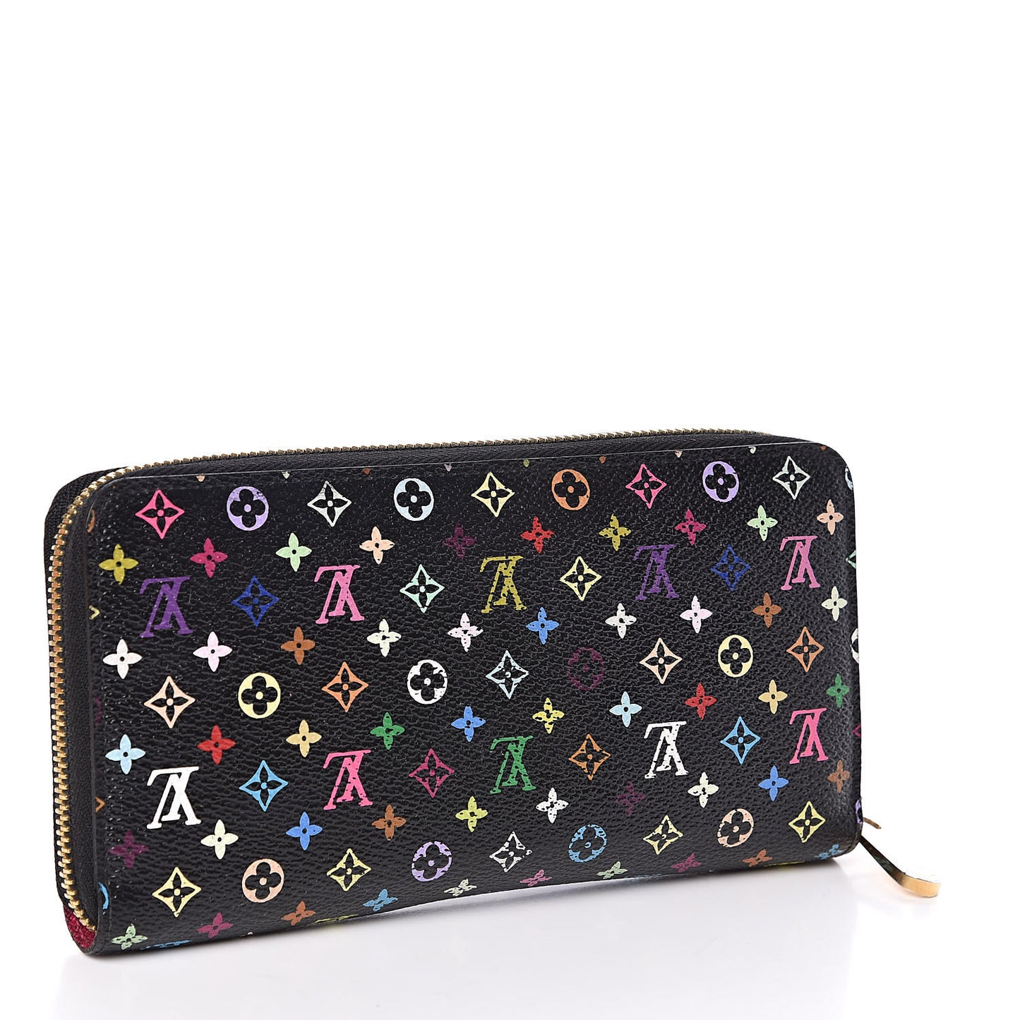 Monogram Multicolor Zippy Wallet Black Grenade