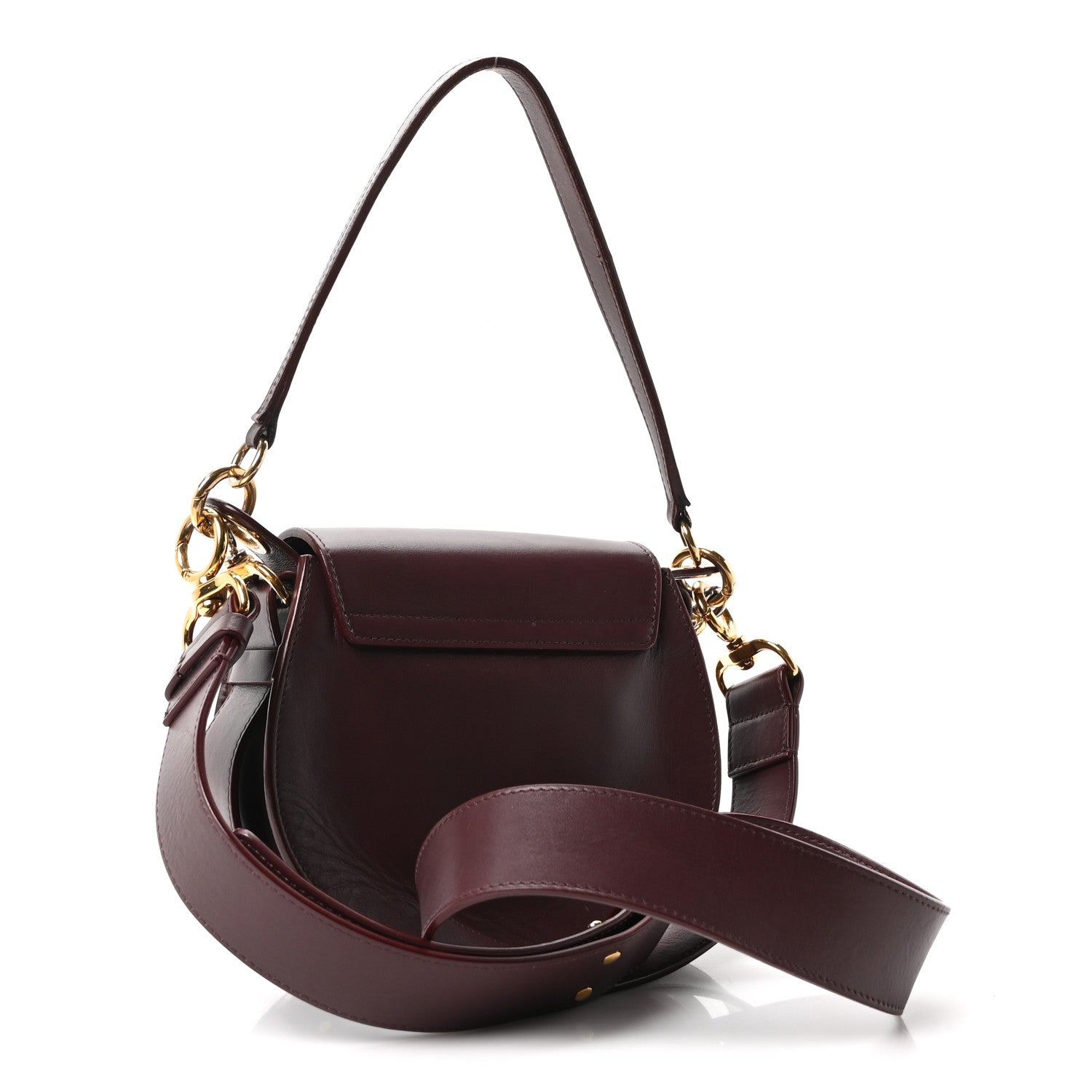 Chloe Calfskin Small Tess Bag Burnt Brown Burnt Brown 3 of 11