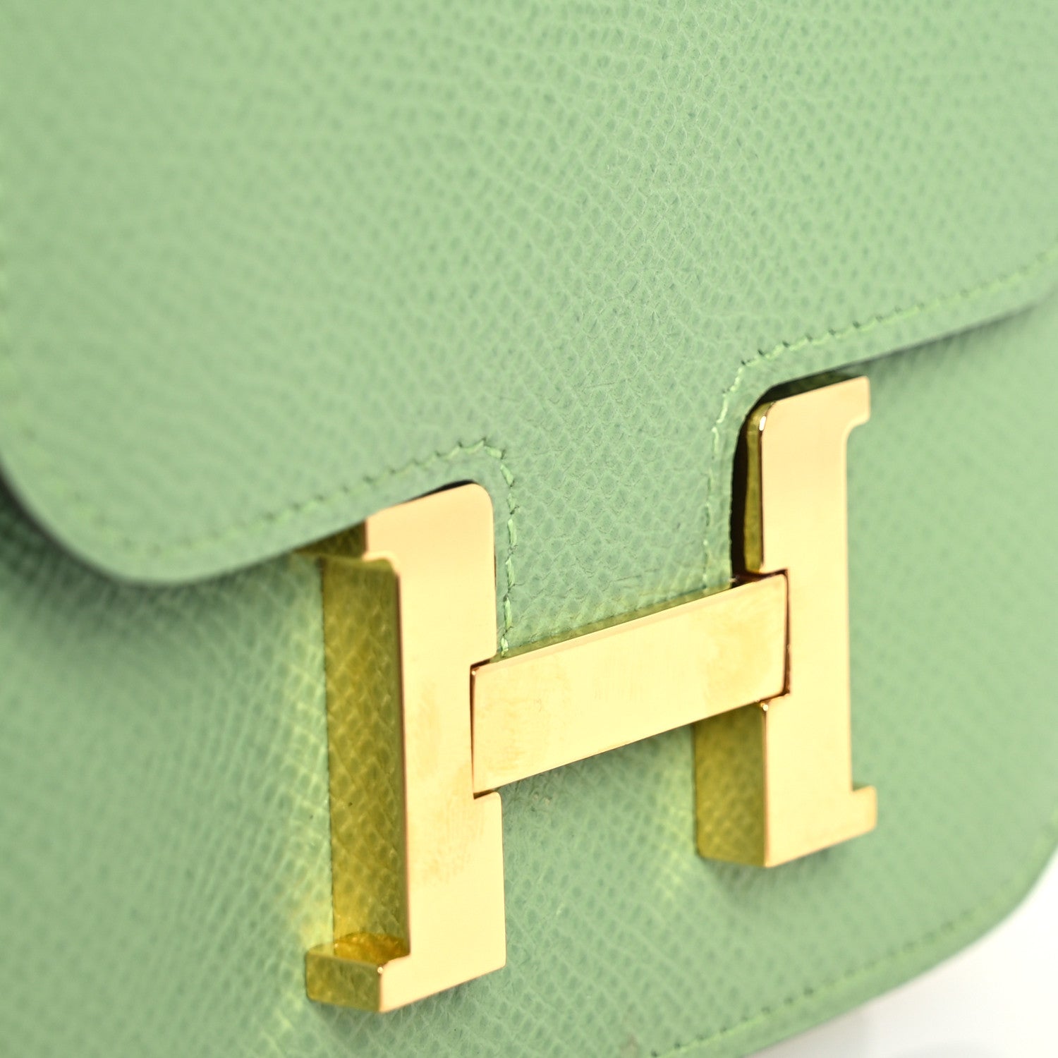 Hermes Epsom Constance Slim Wallet Vert Criquet 10 of 10