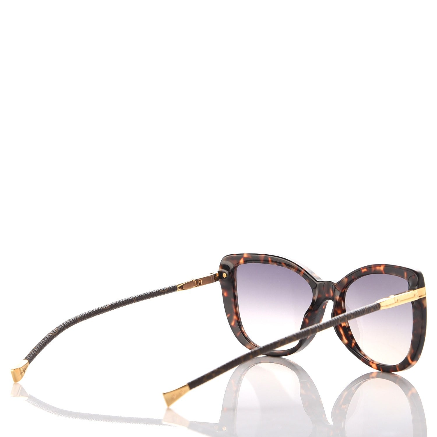 Louis Vuitton Monogram Charlotte Z0629E Sunglasses Dark Tortoise 3 of 7