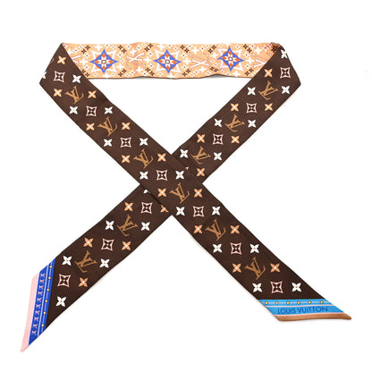 Louis Vuitton Silk Flowers Forever Bandeau Beige 1 of 3