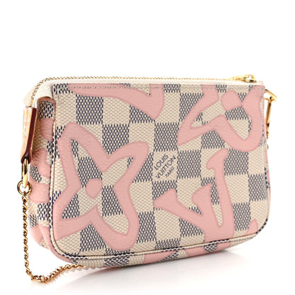 Louis Vuitton Damier Azur Tahitienne Mini Pochette Accessories 3 of 10