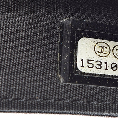 Chanel Patent Quilted Brilliant Zipped Pocket Wallet Black 9 of 13