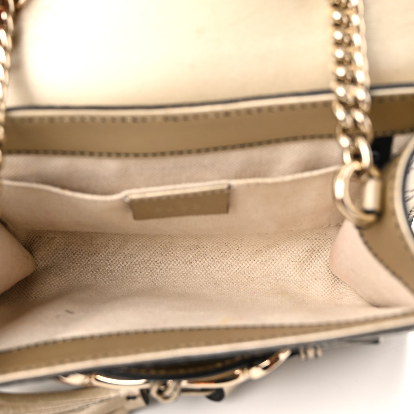 Guccissima Mini Emily Shoulder Bag Gold