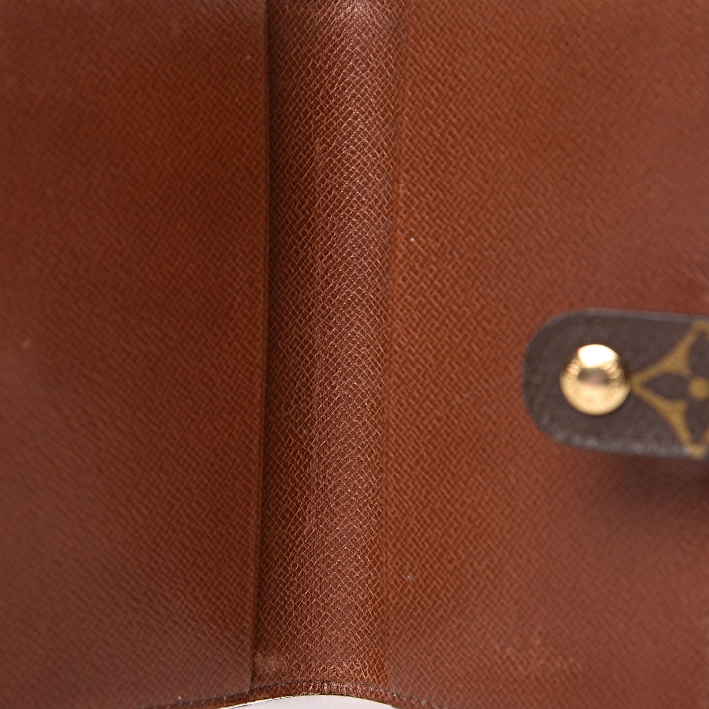 Monogram Mini Agenda Cover w Pencil