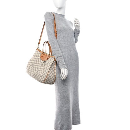 Louis Vuitton Damier Azur Siracusa GM 2 of 12