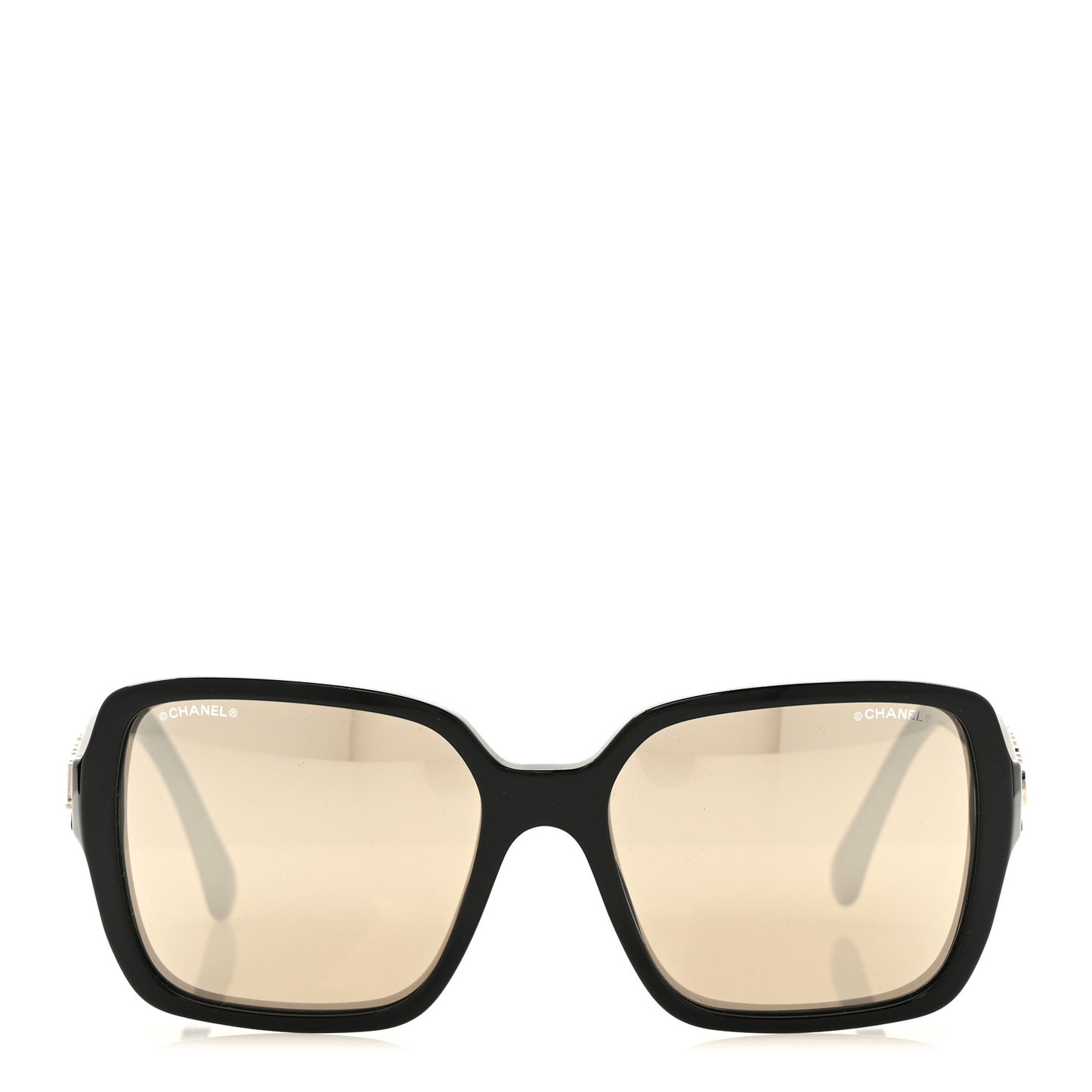 Acetate Square Sunglasses 5408 Black