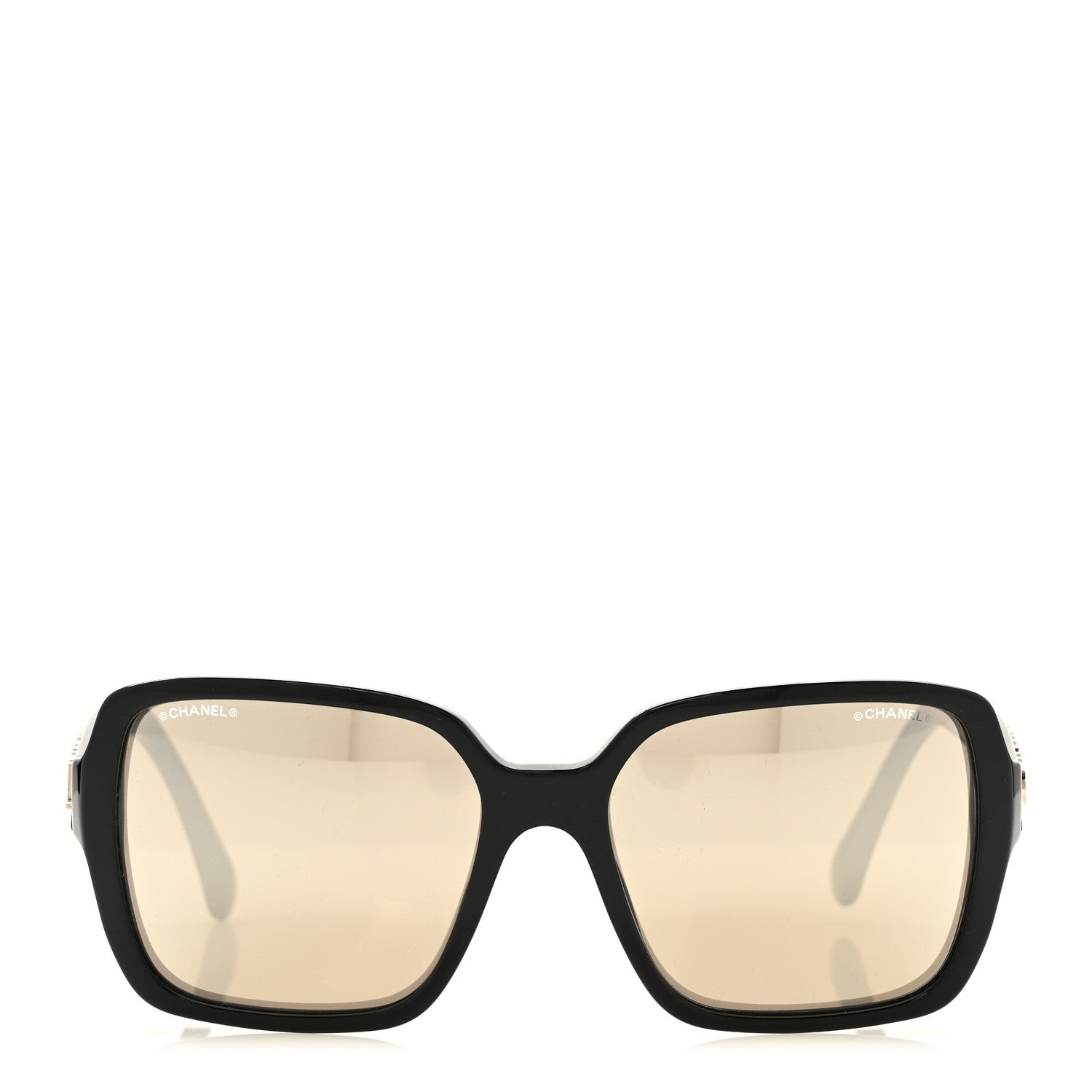 Chanel Acetate Square Sunglasses 5408 Black 2 of 8