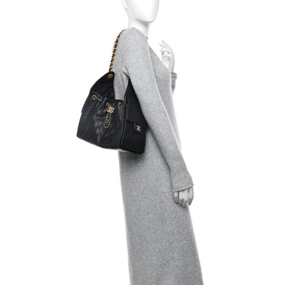 Chanel Caviar Quilted Small Chanel 25 Handbag Black 2 of 11