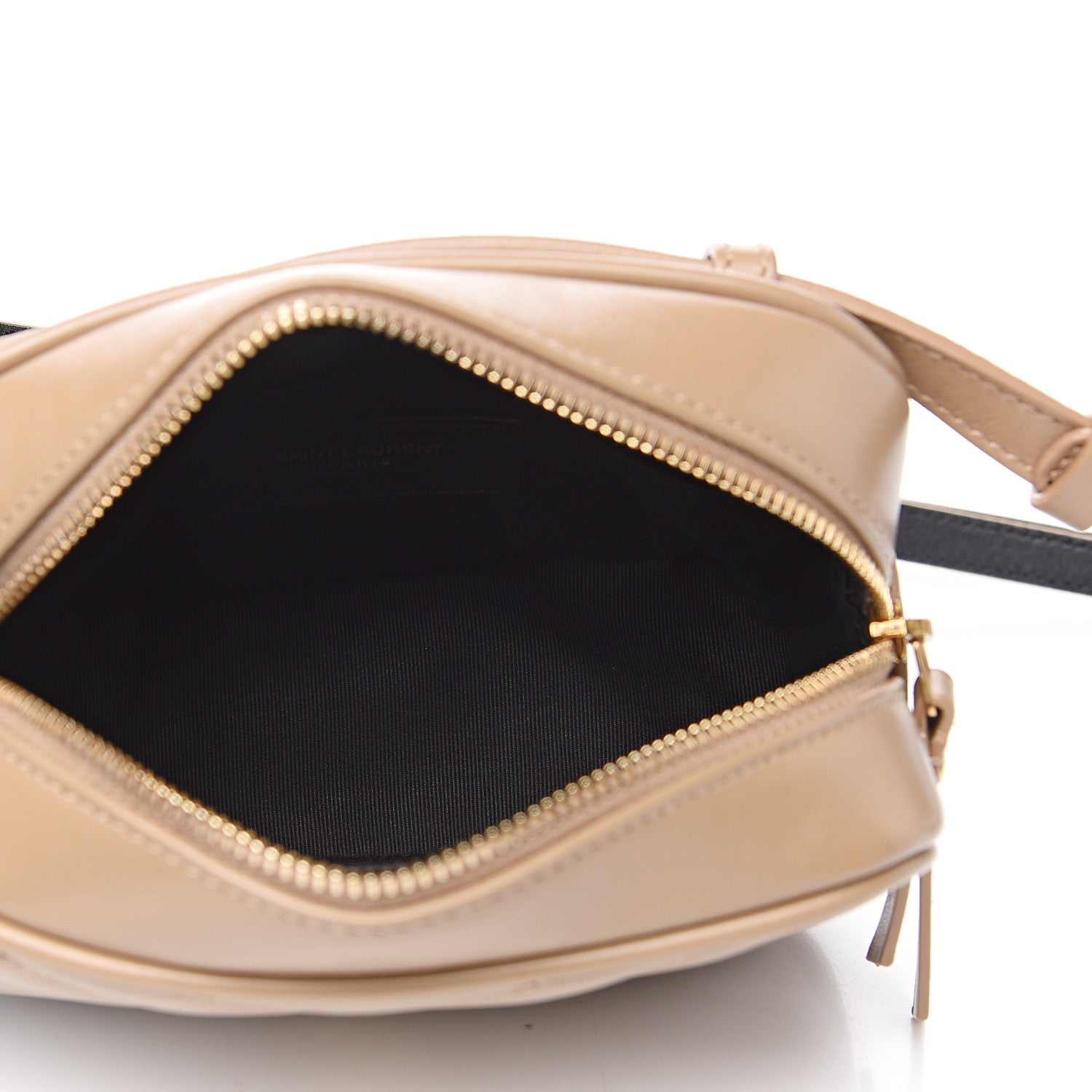 Saint Laurent Calfskin Matelasse Monogram Lou Belt Bag Dark Beige 5 of 8